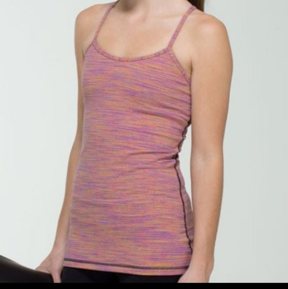 Lululemon Athletica We Are From Space Power Y Back Tank Top •Size 6 - Picture 6 of 10